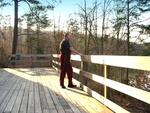 Out on the deck at early morning