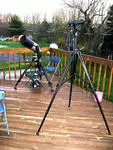 My NextStar 8 and astronomical binos