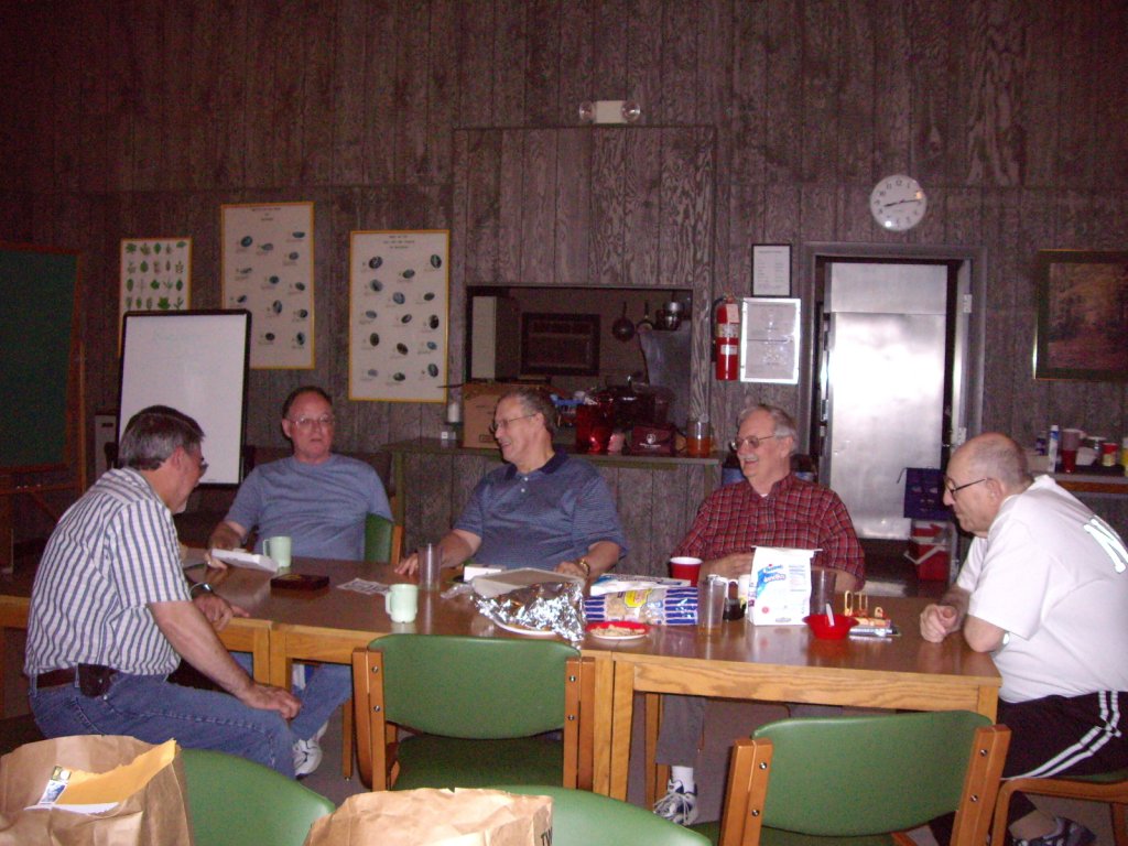 Maywoods - May 2009 Chuck, Eric, John, Jim and Ed